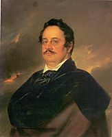 Nikolai Nikolajevitj Rajevskij, 1842, tropinin