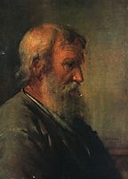 The old man farmer, 1825, tropinin
