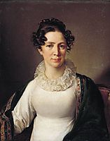 Portrait of the artist-s sister VATropinin, 1825, tropinin