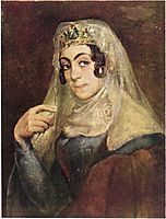 A portrait of a Georgian woman, tropinin