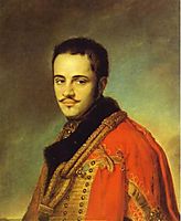 Portrait of N. N. Rayevsky Jr, 1842, tropinin