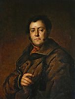 Portrait of V.M. Yakovlev, 1830, tropinin