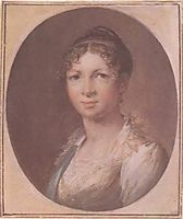Tropinin Anna Ivanovna, 1810, tropinin