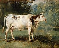 A Cow in a Landscape, troyon