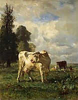 Cows in the Field, 1852, troyon