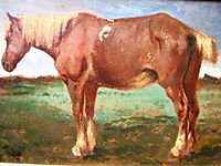 Horse Portrait, troyon