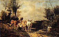 Returning From Pasture, troyon