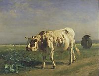 The white bull, troyon