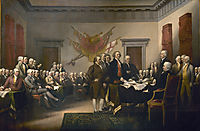 Declaration of Independence, 1819, trumbull
