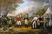 The Surrender of General Burgoyne, 1821, trumbull