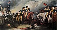 The Surrender of the Hessian troops at the Battle of Trenton, 1786, trumbull