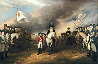 The Surrender of Lord Cornwallis, 1820, trumbull