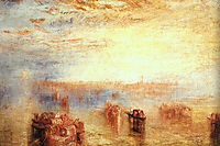 Approach to Venice, 1843, turner