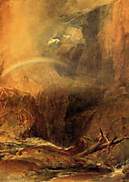 The Devil-s Bridge, Saint Gothard, turner