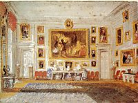 Petworth, the Drawing room, 1828, turner