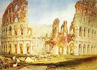 Rome, The Colosseum, 1820, turner