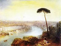 Rome from Mount Aventine, 1836, turner