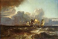 Ships Bearing Up for Anchorage, 1802, turner