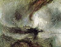 Snow Storm Steam­Boat, 1842, turner