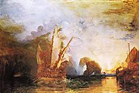 Ulysses Deriding Polyphemus Homer-s Odyssey, 1829, turner