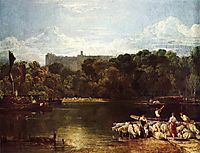 Windsor Castle from the Thames, 1804-1806, turner