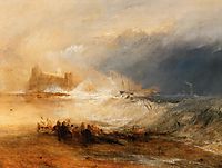 Wreckers Coast of Northumberland, 1834, turner