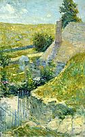 Artist-s Home Seen from the Back, c.1895, twachtman