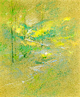 Brook among the Trees, 1891, twachtman
