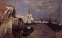 Canal, Venice, c.1878, twachtman