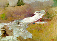 The Cascade in Spring, c.1899, twachtman