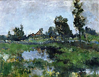 Connecticut Landscape, 1895, twachtman