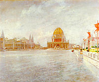 Court of Honor, World-s Columbian Exposiition, 1893, twachtman