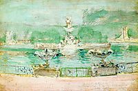 Fountain, World-s Fair, c.1894, twachtman