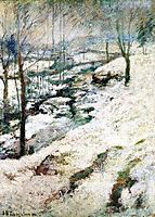 Frozen Brook, c.1893, twachtman