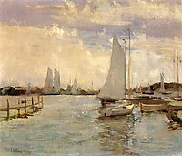 Gloucester Harbor, twachtman