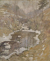Hemlock Pool, c.1900, twachtman