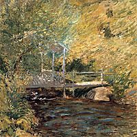 The Little Bridge, c.1896, twachtman