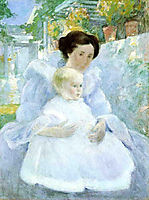 Mother and Child, c.1897, twachtman