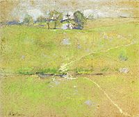 Path in the Hills, Branchville, Connecticut, c.1891, twachtman