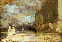 The Quai, Venice, c.1885, twachtman