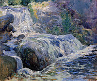 Waterfall, 1899, twachtman