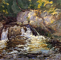 Waterfall, c.1898, twachtman