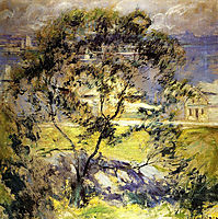 Wild Cherry Tree, c.1901, twachtman