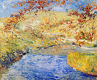 The Winding Brook, 1890, twachtman