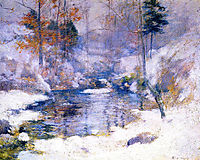 Winter Harmony, c.1900, twachtman