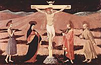 Christ on cross, 1438, uccello