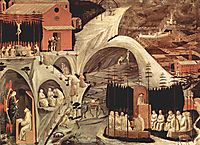 Episodes of the hermit life, 1460, uccello