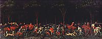 The Hunt in the Forest, c.1460, uccello