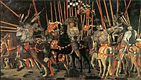 The intervention of Micheletto Cotignola, 1438, uccello