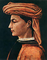 Portrait of a Young Man, 1440, uccello
